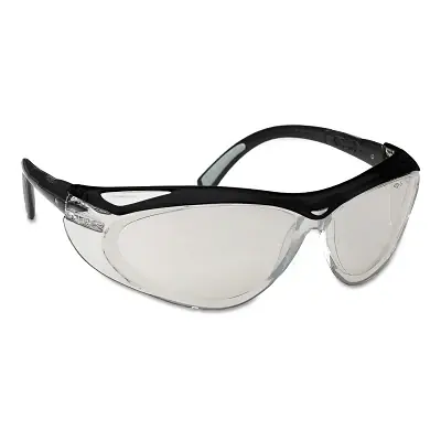 Bargain Kimberly-Clark Professional 14480 V20 EnVision Safety Eyewear Indoor/Outdoor Anti-Scratch Black Frame