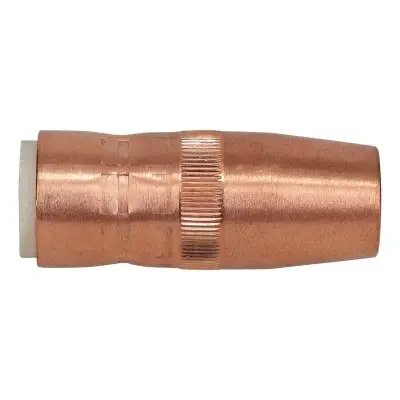 Limited Time Best Welds NS-1218C Centerfire Style MIG Gun Nozzle 1/2 inch Bore 1/8 inch Recess Slim Copper
