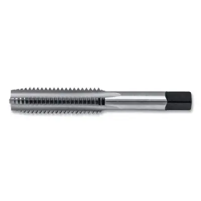 Premium Cle-Line C62102 Straight Flute Plug Chamfer Hand Tap 1-8 UNC Tool Size 5.125 inches AOL 4 Flutes