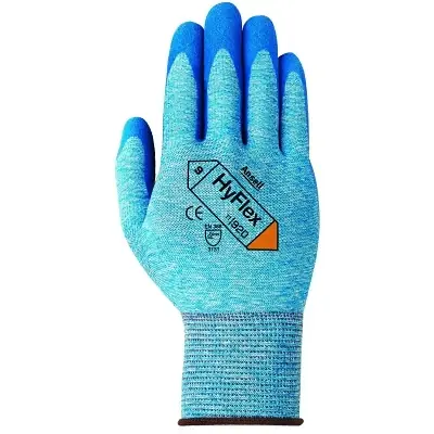 Hyflex 104460 11-920 Oil Repellent Gloves 10 Blue Luxury