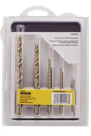 Cheap Irwin 11117 Spiral Ext + Drill Bit 10PC Set