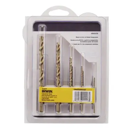 Cheap Irwin 11117 Spiral Ext + Drill Bit 10PC Set