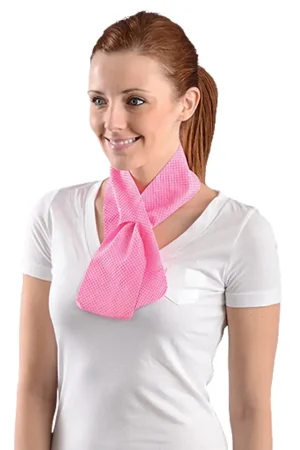 Last Chance OccuNomix 930-PK MiraCool PVA Cooling Neck Wrap, 31.5 x 4 Inches, Pink