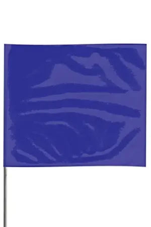Presco 2318B Stake Flags 18 Inches Blue Pack Of 100 Hot Picks