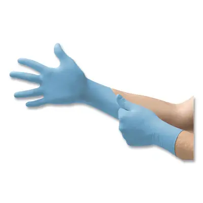 Ansell 92134080 92-134 Disposable Nitrile Exam Glove Size M Blue Exclusive Offer