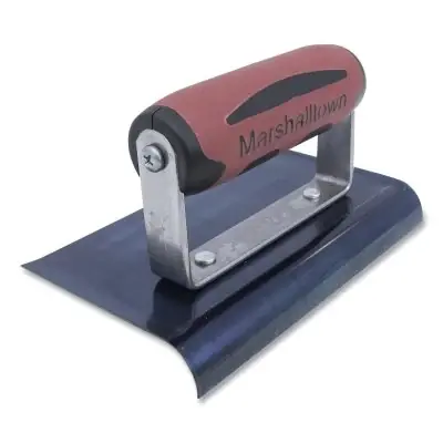 Secure Checkout Marshalltown 14168 Curved End Steel Hand Edger Blue Steel 6 Inches L 4 Inches W