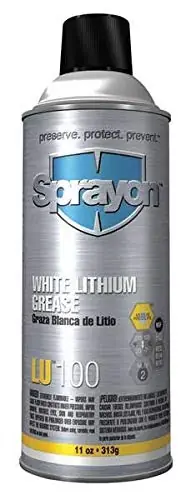 Crafted Sprayon SC0100000 White Lithium Lubricant Aerosol 16 oz