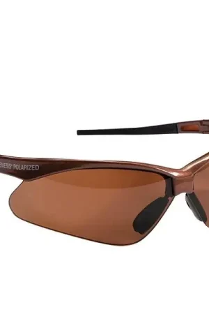 Direct From Factory Kimberly Clark Global Safety 28637 V30 Nemesis Polarized Safety Glasses Brown Frame Brown Lens