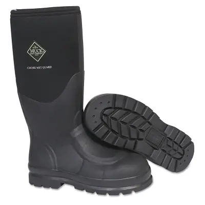 Holiday Sale Servus CHS-000A-BLK-090 Chore Classic Work Boots with Steel Toe Size 9 Black