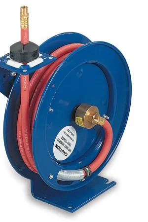 Buy Direct Coxreels P-LP-350 Performance Series Self-Retracting Air/Water Reel - 3/8 inch ID - 50 ft Hose