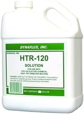 Crafted Dynaflux HTR120-4X1 Heat Tint Removal Solution 1 Gallon Jug