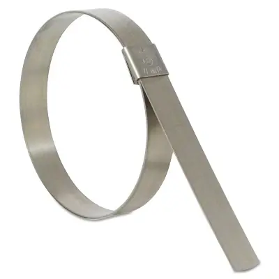 Deal Band-It CP12S9 CP Series Center Punch Clamp 3 in dia 5/8 in Wide 0.025 in Thick 201 Stainless Steel