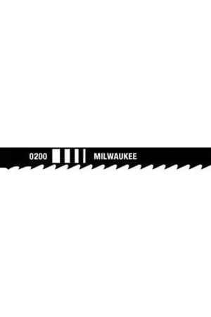 Low Price Milwaukee 48-42-0200 4 In. 6 TPI High Carbon Steel Jig Saw Blade 5PK