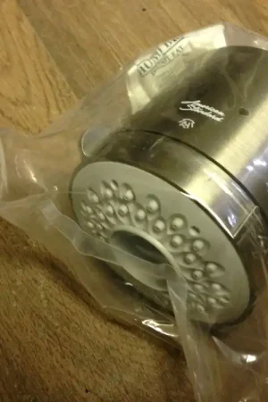 Same Day Shipping AMERICAN STANDARD 1660613.295 Modern Satin Nickel Flowise 3 Function Water Saving Showerhead 2.0 GPM