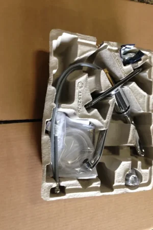 Hot Deal Kohler P15172-F-CP Coralais Single-Handle Kitchen Faucet with Side Spray