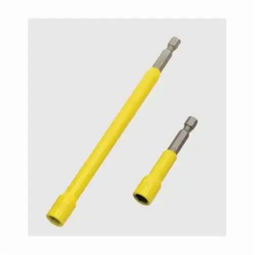 Rack-A-Tiers 70631Y 5/16 YELLOW HEX BIT - 2.5 BULK HEX BIT Trusted Brand