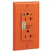 Leviton 8380-IGW Receptacle Prot SRG 125VAC 20A 5KA Surf Direct From Factory