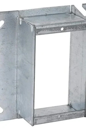 RACO 786 Hubbell-Raco 786 Square Mud Ring Cover, 1-Device, 2 Raised, 4 Pack of 25 Buy Today