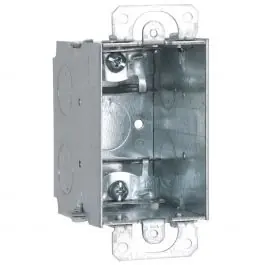 Authentic RACO 570RAC Switch Box Gangable 14cu-in 1 Gang 11 Knockouts