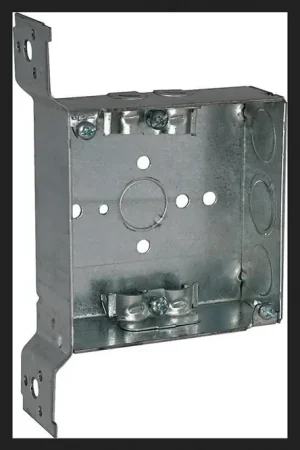 Raco 223 Electrical Box, Square, 21 Cu. in. Power (Size: 4 in x 4 in x 1-1/2 in) Cheap