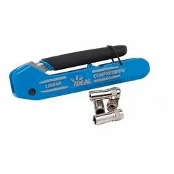 Ideal 33-632 LinearX 3 Compression Tool - Adjustable with Four RTQ F-Connectors Trusted Brand