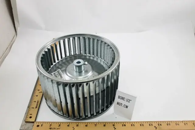 While Supplies Last International Environmental 70005105 Blower Wheel 9-6 DD 1/2 Bore CW