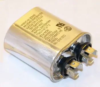 Professional Grade Trane CPT0119 Run Capacitor 5 MFD 440V Oval