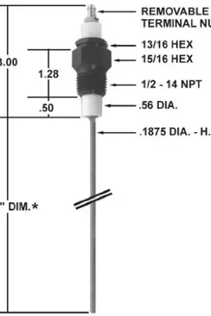 Latest Crown Engineering CA392 Flame Rod Replacement FRS-2-18