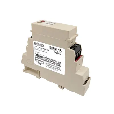 Functional Devices RIBRL1S DIN Rail Mount Relay 10 Amp SPDT Override 10-30 Vac/dc Coil Get Yours