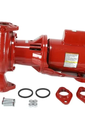 Seasonal Sale Bell & Gossett 1EF005LF e60 Series In-Line Centrifugal Pump 3/4HP 115/230V Bronze-Fitted