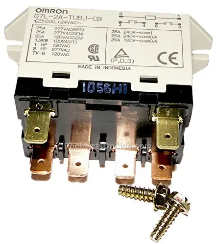 Raypak 007925F Relay DPST 24 VAC Genuine