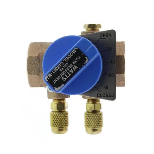 Watts 0856738 3/4 Inch CSM-61 Flow Measurement Valve for HVAC Systems Grab Now
