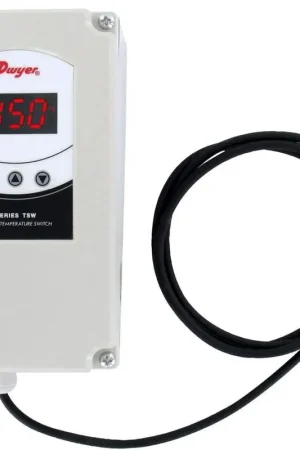 Hassle-Free Returns Dwyer TSW-250 Temperature Controller 90-255VAC Dual Stage
