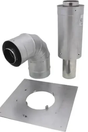 Trusted Brand Rheem RTG20210-1 Horizontal Termination Kit 3 inch x 5 inch Replacement RTG20210-1