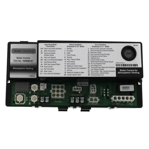 In Demand Burnham 103966-02 Control Board Replacement for 109632-01