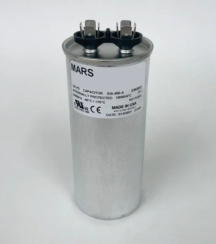 MARS 14258 USA 70 MFD 440/370V Round Run Capacitor Affordable