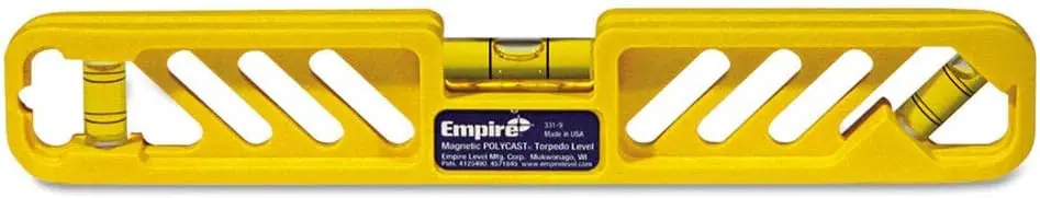 Flash Sale Empire Level 331-9 Magnetic Polycast Torpedo Level