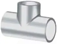 Spears 402-012 PVC Pipe Fitting Tee Schedule 40 1-1/4 Next Day Delivery