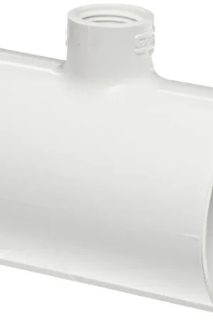 Spears Manufacturing 402-209 Spears 402 Series PVC Pipe Fitting Tee Schedule 40 White 1-1/2 Socket x 1/2 NPT Female High Quality