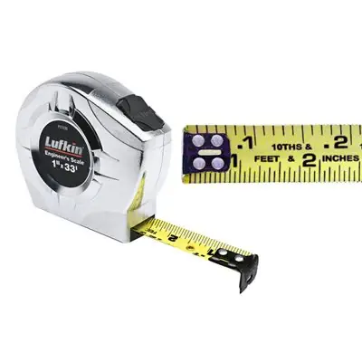 Place Order Lufkin 84-229 ENGINEER'S POWER TAPE - 33'