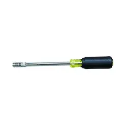 Klein 65129 2-in-1 Nut Driver, Hex Head Slide Drive, 6-Inch Genuine