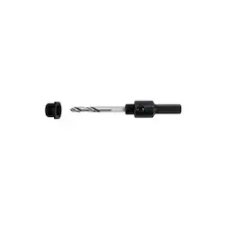 Get Yours Klein Tools 31905 Hole Saw Arbor with Adapter, 3/8-Inch