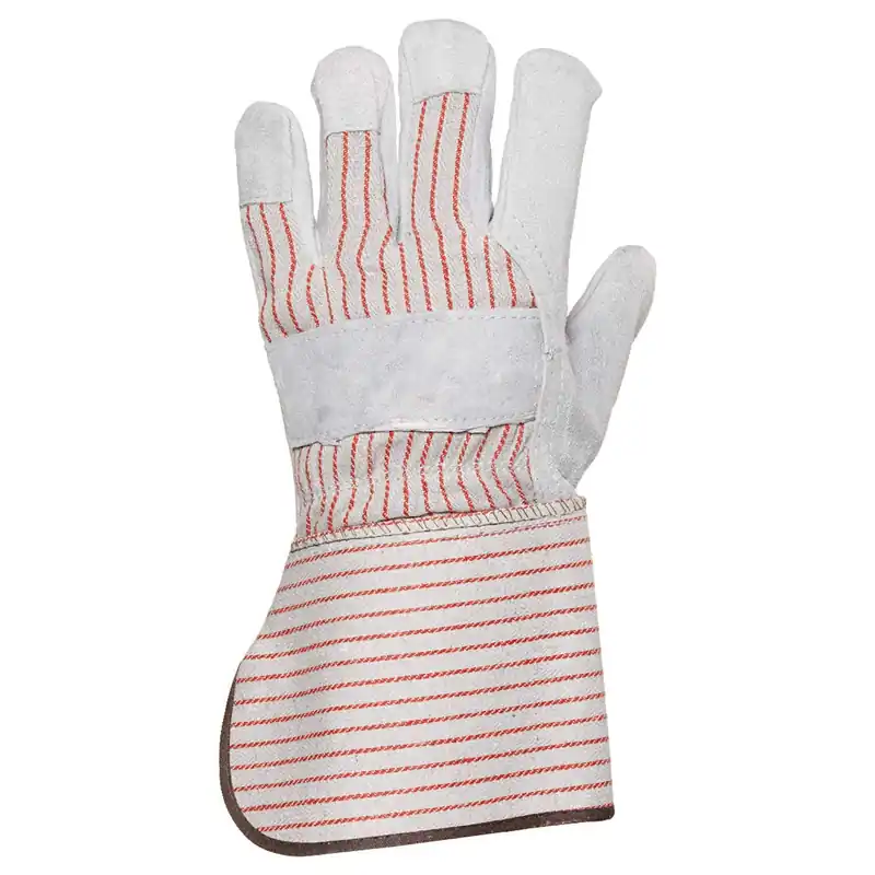 Wells Lamont Y3202L Leather Palm, Wing Thumb Gloves, Large Grab Now