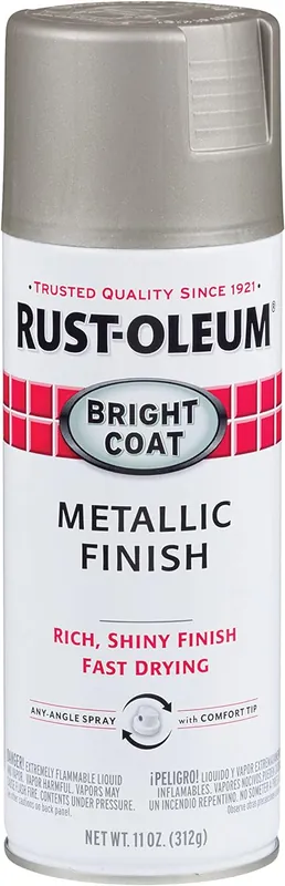 Rust-Oleum 7715830 Stops Rust Bright Coat Metallic Spray Paint 11 Ounce Aluminum Price Drop