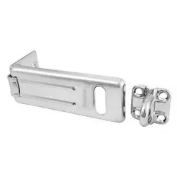 While Supplies Last Master Lock 704DPF Lock Hasp 4-1/2 Length Zinc Plated Replacement MPN