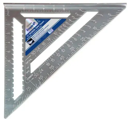 Authentic Empire Level 3990 Square Rafter 12in Hd Aluminum