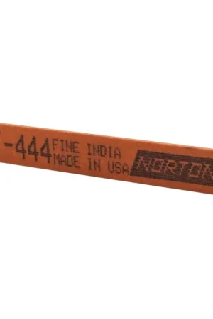 Buy Direct Norton 61463686955 4x1/2x1/16 In. India AO Silversmith Precision Abrasive Files, Shape BB, Fine Grit, 5 pack