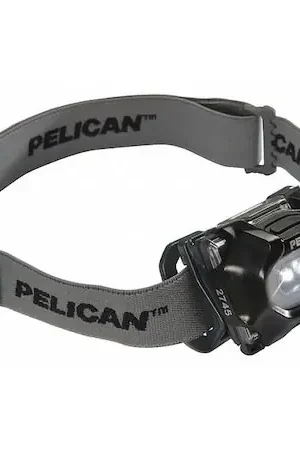 Fast Shipping Pelican 027450-0103-110 Headlamp Industrial Black 33/17lm