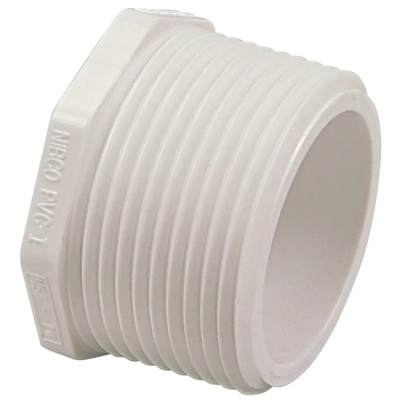 NIBCO 450-010 1 Mipt Plug PVC 40 One Day Deal