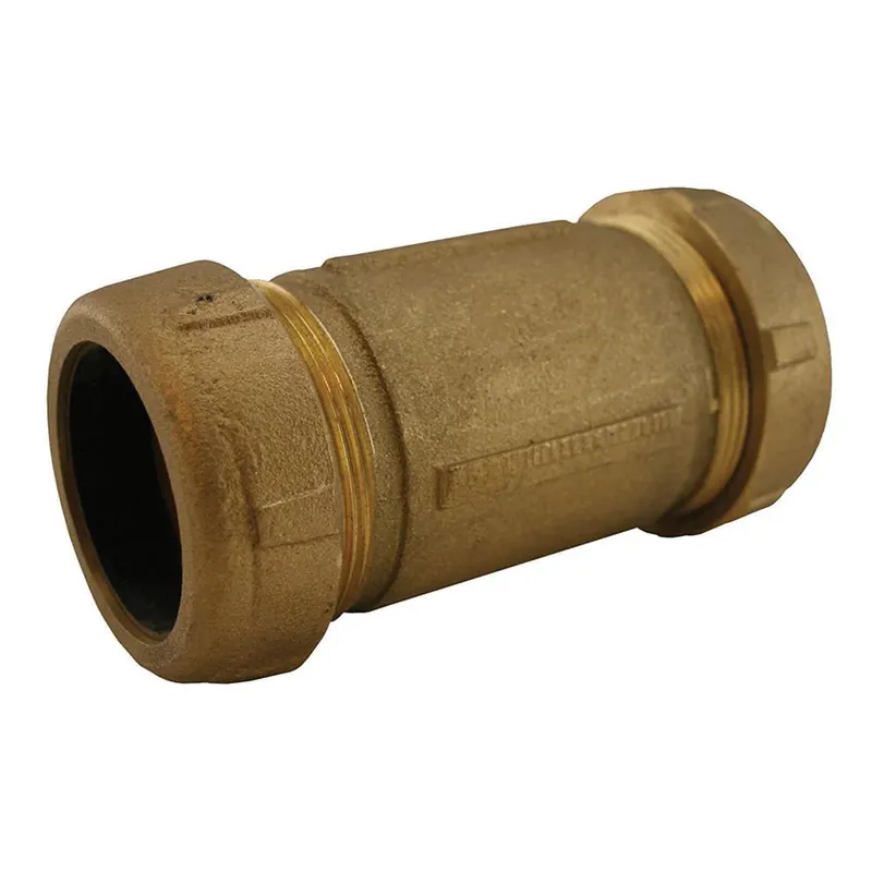 Jones Stephens C15305 1-1/2 in. CTS x IPS Bronze Compression Coupling Next Day Delivery
